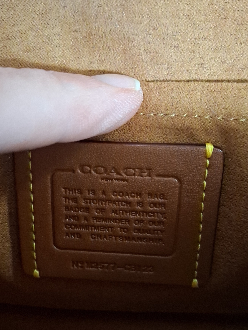Coach Mini Klare Crossbody handbag chain strap gold-tone Hardware NWT - Picture 10 of 10